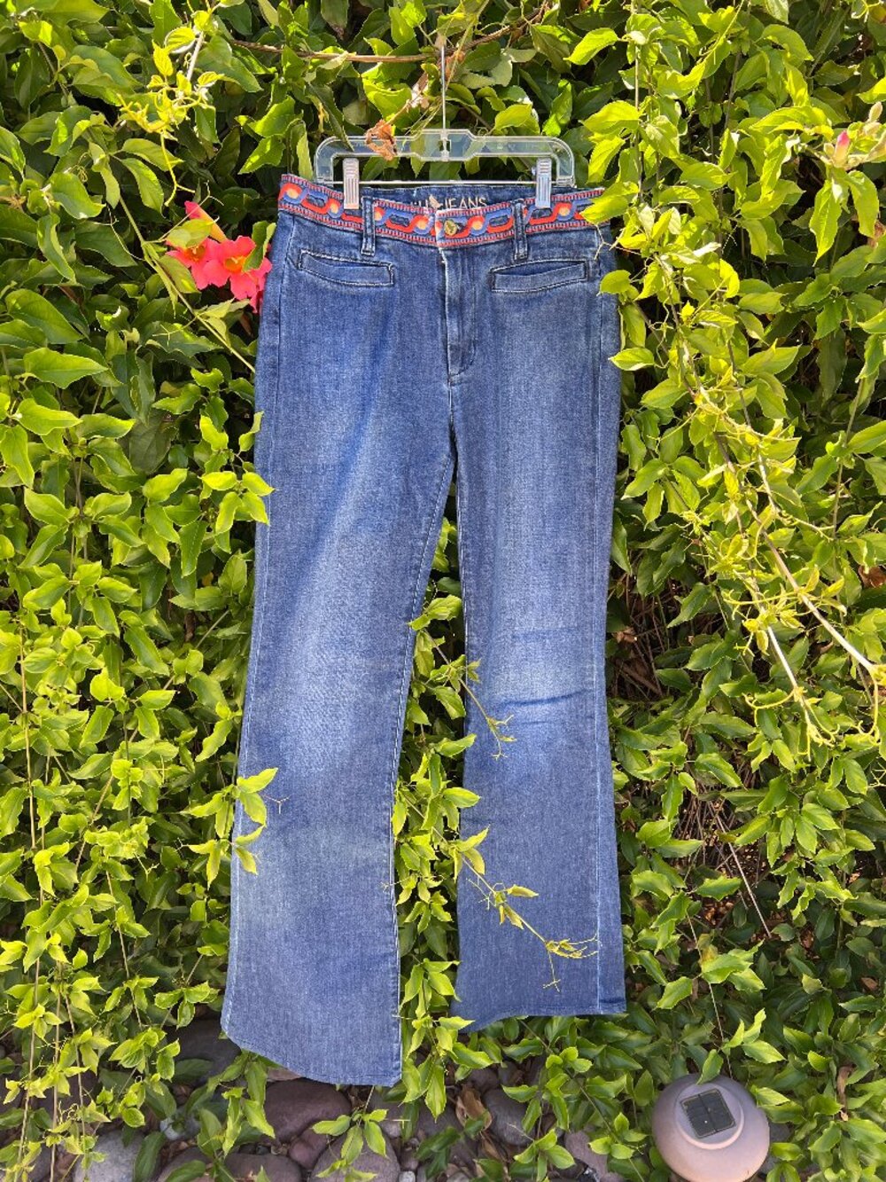 MIH Jeans Marrakesh Jeans - Embroidered - Boho - Mid Rise - Size 27